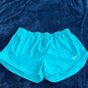 Nike Tempo Dri-Fit Women's Teal Athletic Shorts